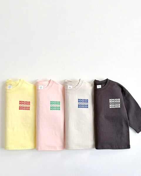 hello - boxy long sleeve