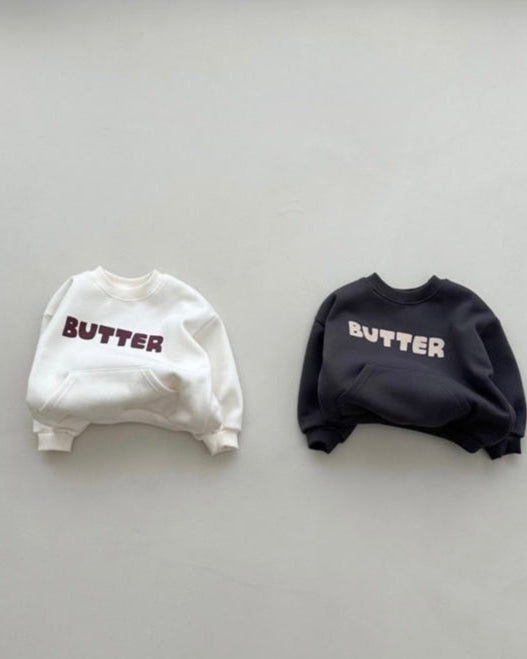 fleece butter sweatshirt