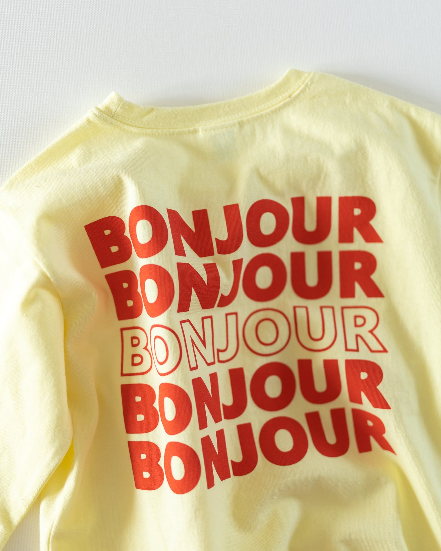 hello - boxy long sleeve