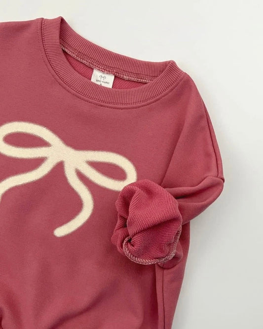 ribbon sweatshirt