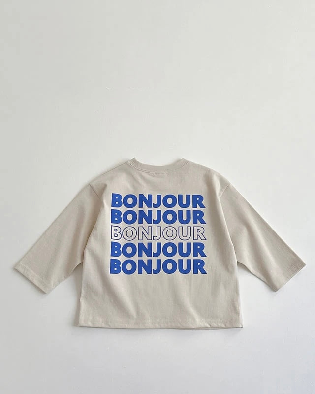 hello - boxy long sleeve