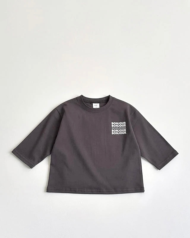 hello - boxy long sleeve